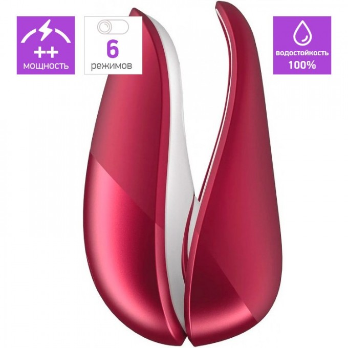 Бесконтактный клиторальный стимулятор WOMANIZER LIBERTY красный WZ11CL0200