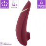 Бесконтактный клиторальный стимулятор WOMANIZER PREMIUM 2 бордовый