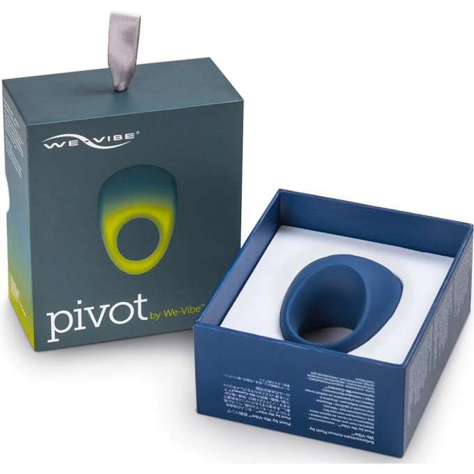 Эрекционное кольцо WOMANIZER We-Vibe Pivot синее SNPVSG5