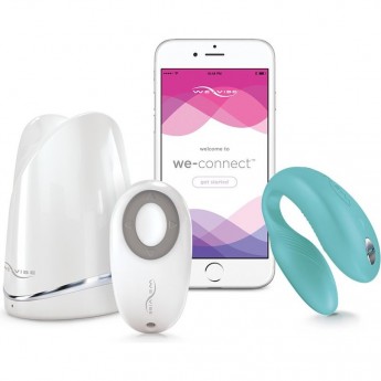Вибратор для пар WOMANIZER We-Vibe Sync мятный Вибратор для пар WOMANIZER We-Vibe Sync мятный